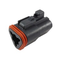 DT06-3S-E004 - DEUTSCH DT CONNECTOR PLUG - 3 WAY