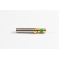 0462-209-1631 - SOCKET GOLD, GREEN BAND, TO SUIT 2.0mm / 14 AWG