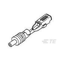 171662-1 - FEMALE TERMINAL, TIN, TO SUIT 0.5mm – 1.25mm / 20-15 AWG