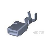 316040-6 - FEMALE TERMINAL, SILVER, TO SUIT 1.5mm - 2.5mm / 16-14 AWG