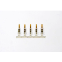 54001818 - MALE TERMINAL, GOLD, TO SUIT 0.5mm - 1.0mm / 20-17 AWG