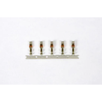 54001803 - FEMALE TERMINAL, GOLD, TO SUIT 0.50mm - 1.0mm / 20-17 AWG