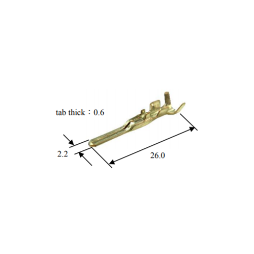 TNMWPM-S - MALE TERMINAL, TIN, TO SUIT 0.85mm - 2.0mm