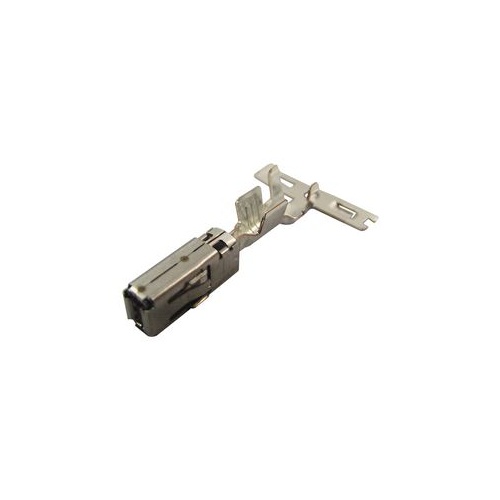 1-968857-3 - FEMALE TERMINAL, SILVER, TO SUIT 1.5 - 2.5mm / 16-14 AWG