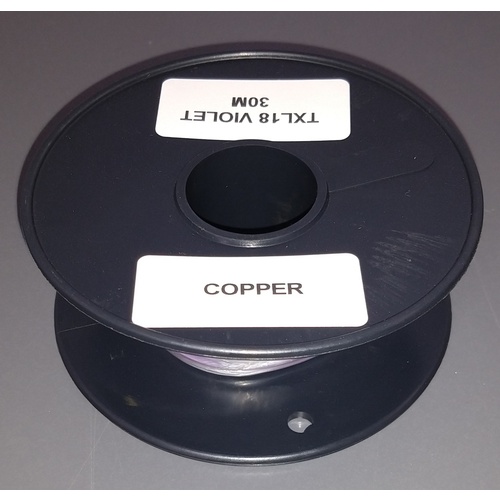 TXL18 Violet - Copper - 30m roll